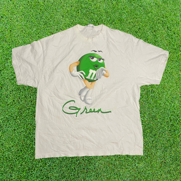 Green M&M Blowing Kiss Tee