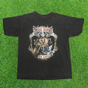 Hard Rider For Life - Taz Harley Tee