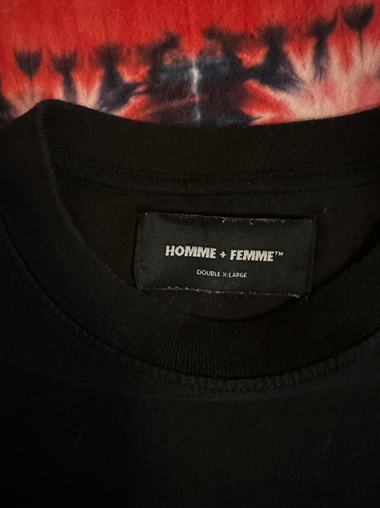 Homme Femme Tie Dye Logo Tee (Size XXL)