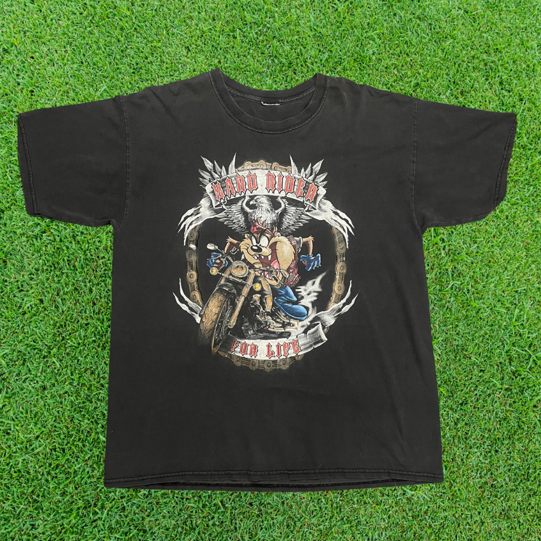 Hard Rider For Life - Taz Harley Tee