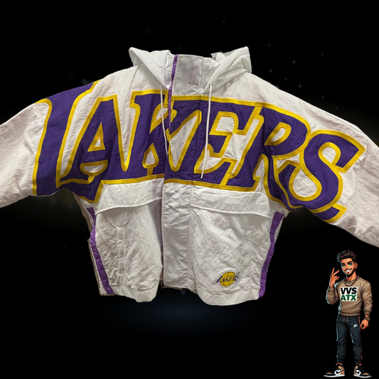 Nike x Ambush NBA Collection Lakers Jacket – White/Purple/Gold