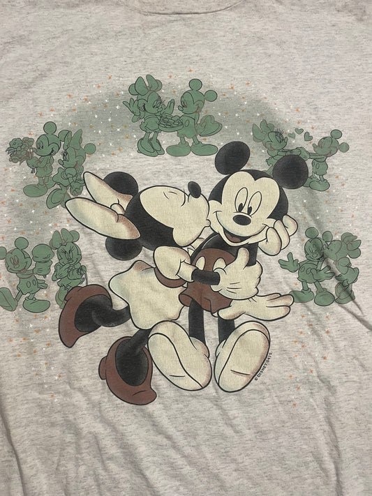 Mickey & Minnie Kissing Tee - 90s