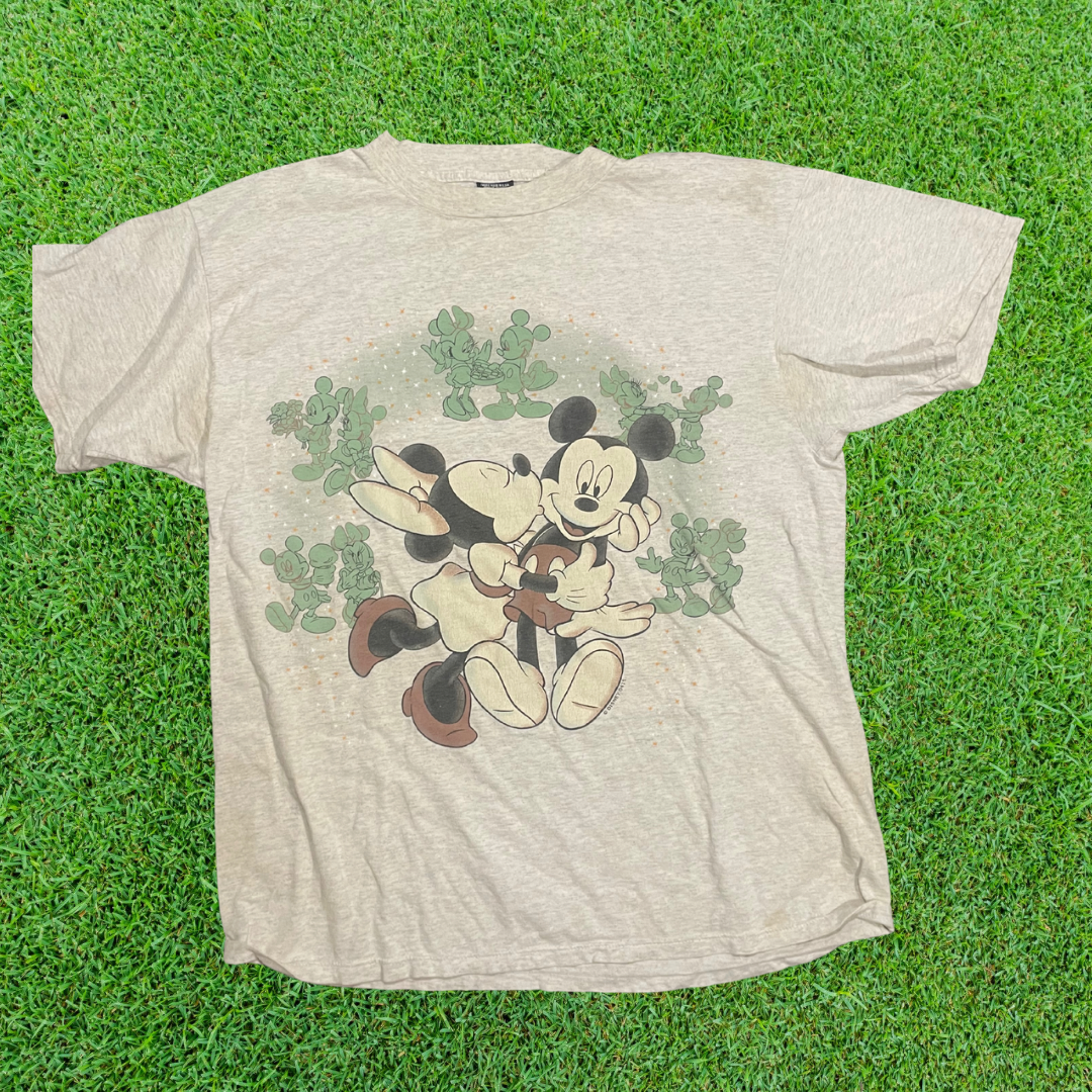 Mickey & Minnie Kissing Tee - 90s