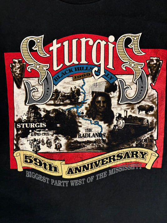 Sturgis 1999 Black Hills Rally Tee (Size M)