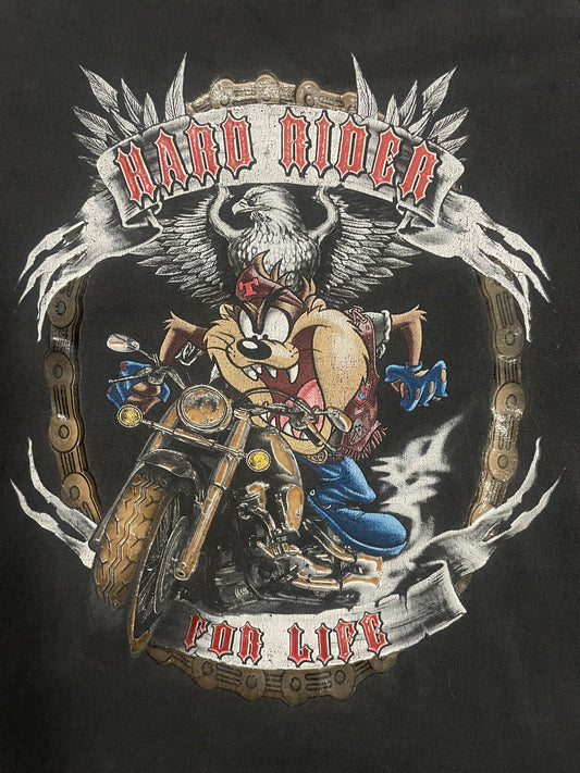 Hard Rider For Life - Taz Harley Tee